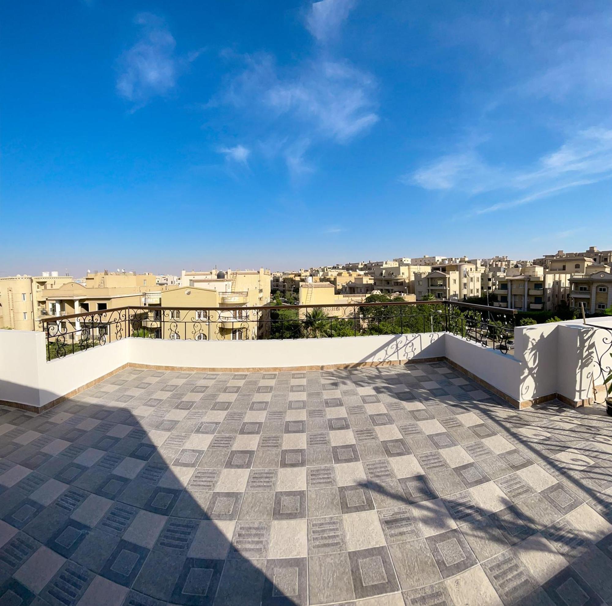 2Bd Apartment In A Rooftop With A Private Terrace Kairo Eksteriør billede